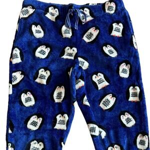 Joyspun Penguin Pajama Pants Sanrio Soft Fleece Size Md Pre-owned
